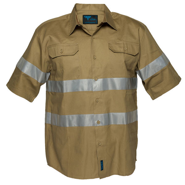 MA909-Geelong-Shirt-SS-Regular-Weight-Khaki