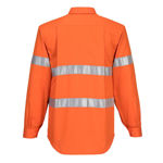 MA191-Hi-Vis Regular-Weight-LS-Shirt-Back