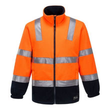 K8158-Convoy-Polar-Fleece-Jacket-Orange-Navy