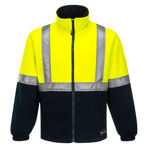 K8158-Convoy-Polar-Fleece-Jacket-Yellow-Navy