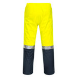 K8101-Farmers-Hi-Vis-Pants-Yellow-Navy-Back