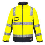 K8074-Chassis-Jacket-Softshell-2in1-Yellow-Navy