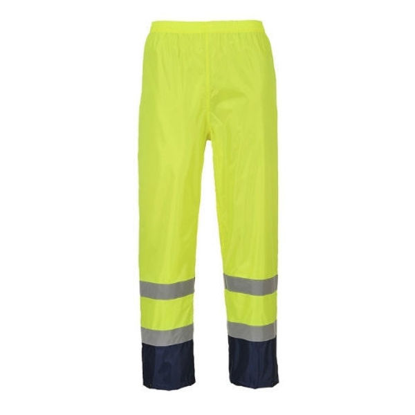 H444-Hi-Vis-Classic-Two-Tone-Rain-Trouser-Yellow-Navy