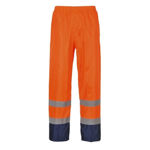 H444-Hi-Vis-Classic-Two-Tone-Rain-Trouser-Orange-Navy