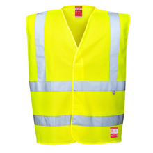 FR71-Hi-Vis-Anti-Static-Vest-Flame-Resistant-Yellow