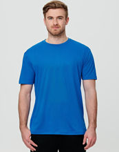 TS39-Rapidcool-Ultra-Light-Tee-Shirt-Mens-Electric-Blue