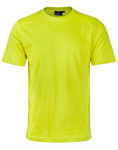 TS37-Savvy-Tee-Mens-Fluoro-Yellow