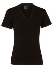 TS04A-Stretch-Short-Sleeve-Tee-Ladies'-Black