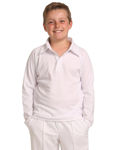 PS29KL-Cricket-Polo-Long-Sleeve-Kids'-Model