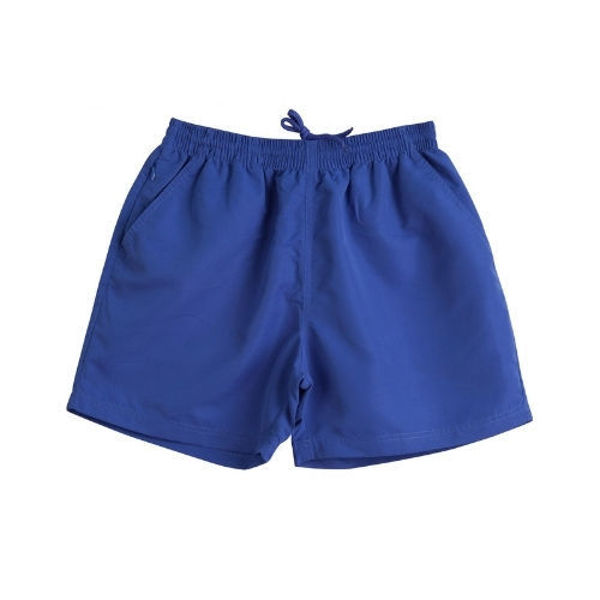  SS29K-Microfibre-Sport-Shorts-Kids-Royal-Blue