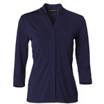 M8830-Ladies-3Q-Sleeve-Stretch-Knit-Top-Isabel-Navy