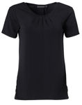 M8850-Ladies-Short-Sleeve-Top-Julia-Black