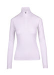 F389LD-Ladies-Greatness-Half-Zip-Mock-Neck-White