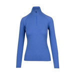 F389LD-Ladies-Greatness-Half-Zip-Mock-Neck-Royal-Heather