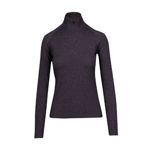 F389LD-Ladies-Greatness-Half-Zip-Mock-Neck-Dark-Heather