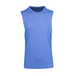 T403MS-Mens-Heather-Sleeveless-Tee-Royal-Heather