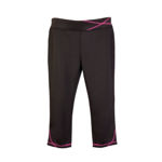 S505LD-Ladies-Contrast-Stitch-Legging-Black-Hot-Pink