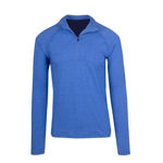 F389HZ-Mens-Greatness-Half-Zip-Mock-Neck-Royal-Heather