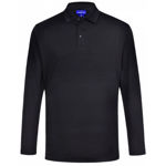 PS89-Lucky-Bamboo-Long-Sleeve-Polo-Men-Black