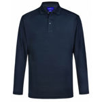 PS89-Lucky-Bamboo-Long-Sleeve-Polo-Men-Navy