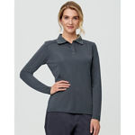 PS90-Lucky-Bamboo-Long-Sleeve-Polo-Ladies-Model
