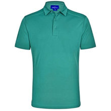 PS87-Bamboo-Charcoal-Corporate-Short-Sleeve-Polo-Men-Teal