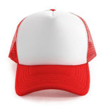 AH295-Polymesh-Trucker-Cap-White-Red