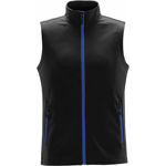 KSV-1-Men's-Orbiter-Softshell-Vest-Black-Azure-Blue