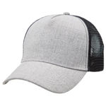 LL4395-Heathered-Mesh-Trucker-Grey-Heather-Black