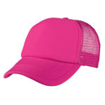 LL4055-Foam-Mesh-Trucker-HotPink-HotPink