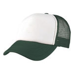 LL4055-Foam-Mesh-Trucker-Bottle-White