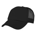 LL4055-Foam-Mesh-Trucker-Black-Black