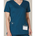 M7640-Ladies-Scrub-Top-Neck