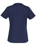 M7660-Ladies-V-Neck-Contrast-Trim-Scrub-Top-Back