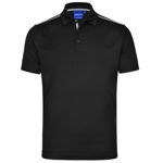 PS83-Staten-Polo-Shirt-Men's-Black-Ash