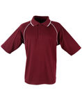 PS20-Champion-Polo-Men's-Maroon-White