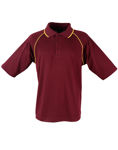 PS20-Champion-Polo-Men's-Maroon-Gold