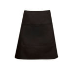 A01-Short-Waist-Apron-Black