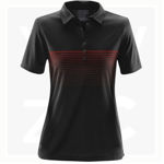 NXT-1W-Women's-Wavelength-Polo-Black-Bright-Red