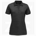 TGP-1W-Women's-Railtown-Polo-Black-Grey-Heather