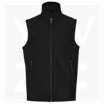 JK25-Men's-Softshell-Hi-Tech-Vest-Black