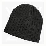 LL4235-Cable-Knit-Beanie-Charcoal