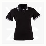 PS66-Grace-Polo-Women's-BlackWhite