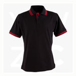 PS65K-Grace-Polo-Kids-BlackRed