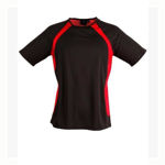 TS71- Sprint-Tee-Shirt-Men's-BlackRed