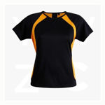 TS72-Sprint-Tee-Shirt-Ladies-NavyGold