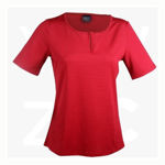1258S-Silvertech-Ladies-Top-Red-Silver