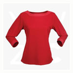 1259Q-Argent-Ladies-Top-Red