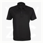 1058-Silvertech-Mens-Polos-Black-Silver