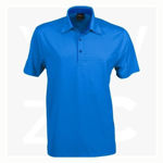 1058-Silvertech-Mens-Polos-OceanBlue-Silver